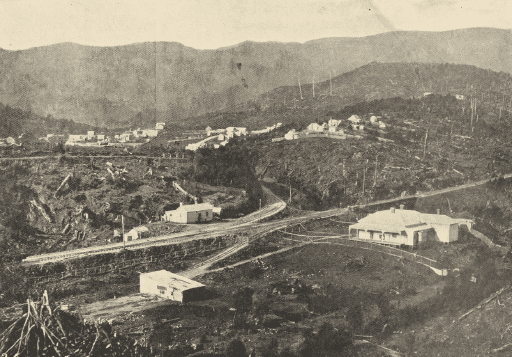 Brewery Junction, leading to the town of Dundas. Weekly Courier newspaper, 1907