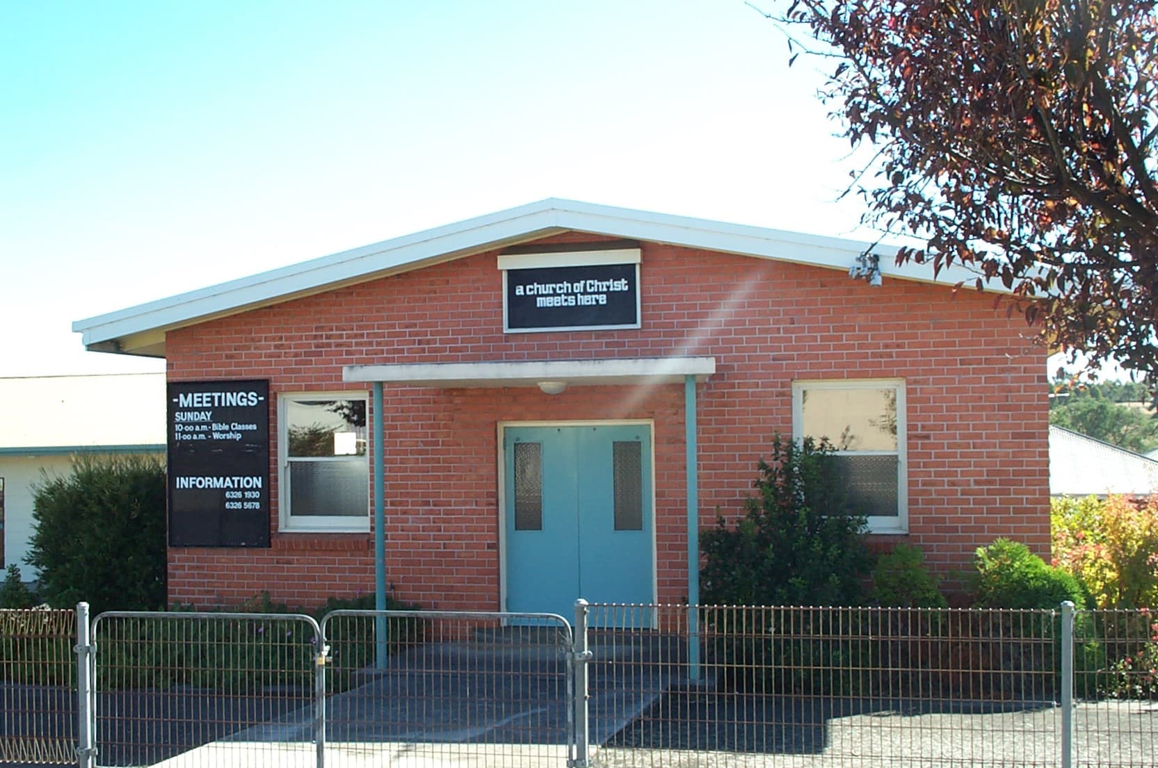 Newnham Church of Christ, Newnham, Tasmania
