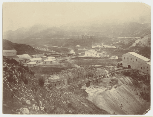 Photographer A.S. Bransgrove, Mount Lyell Mine - Crotty Works, 1902, Tasmanian Archives