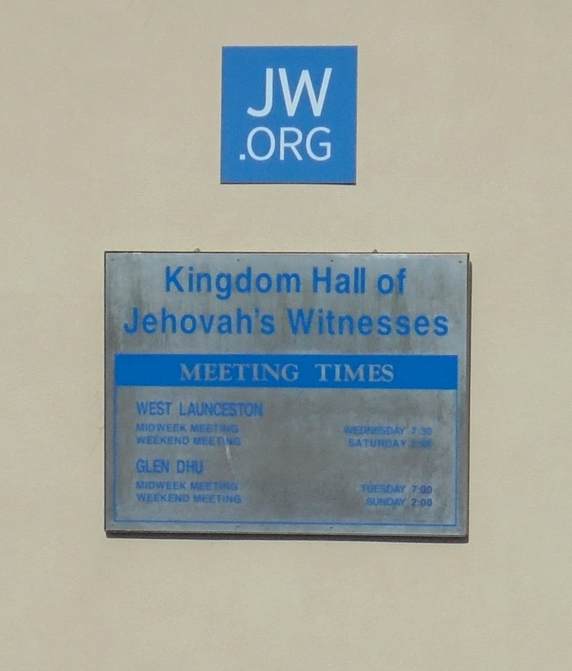 Glen Dhu Kingdom Hall, South Launceston, Tasmania