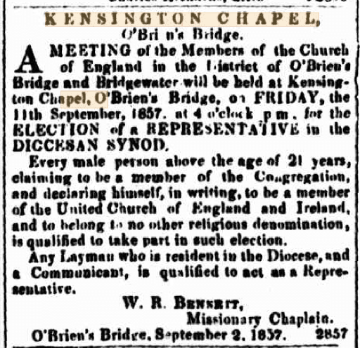 The Courier newspaper, 1857