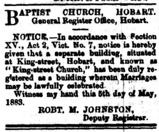 Mercury newspaper, 1883